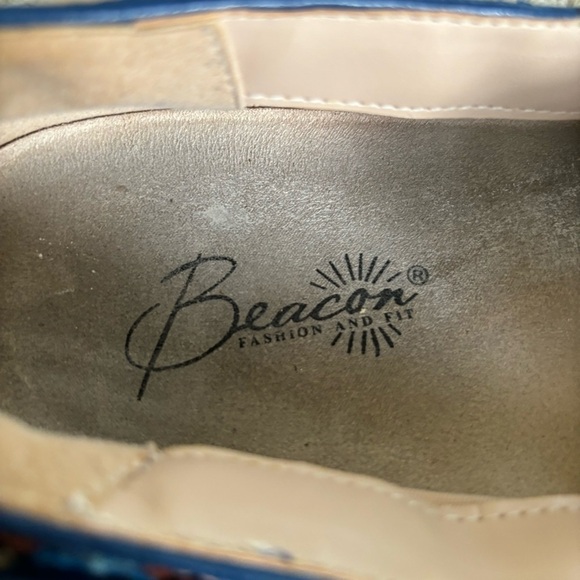 Beacon Embroidered Bohemian Espadrille slip on flats Size 12 N - Picture 8 of 8